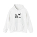 Don’t Trust Anyone Without Traits Hoodie | Cow Illustration, Funny Text Sweatshirt